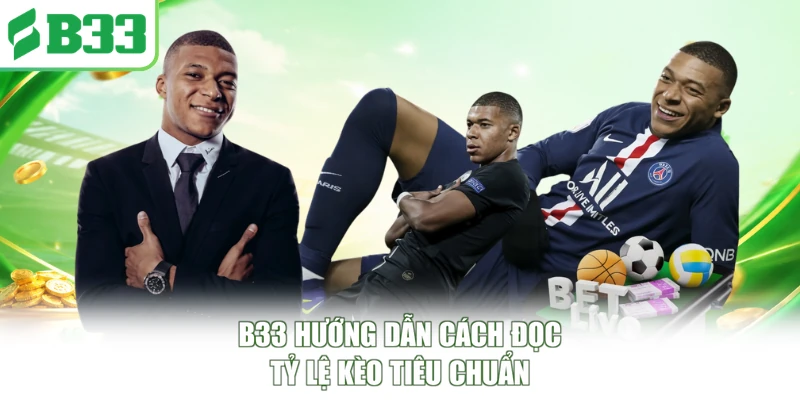B33 hướng dẫn cách đọc tỷ lệ kèo tiêu chuẩn