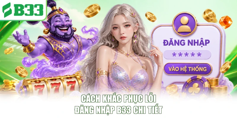 Cách khắc phục lỗi đăng nhập B33 chi tiết