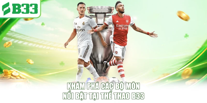 Khám phá các bộ môn nổi bật tại thể thao B33