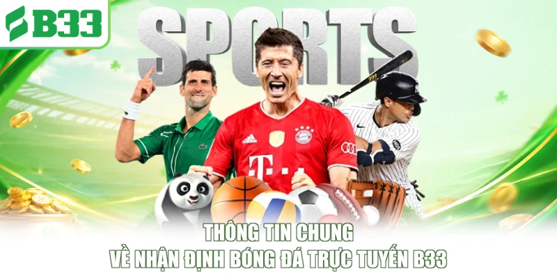 Thông tin chung về nhận định bóng đá trực tuyến B33